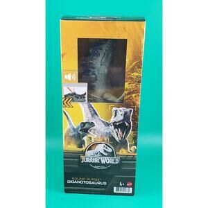 Jurassic World. Sound Surge Giganotosaurus Dinosaur Mattel